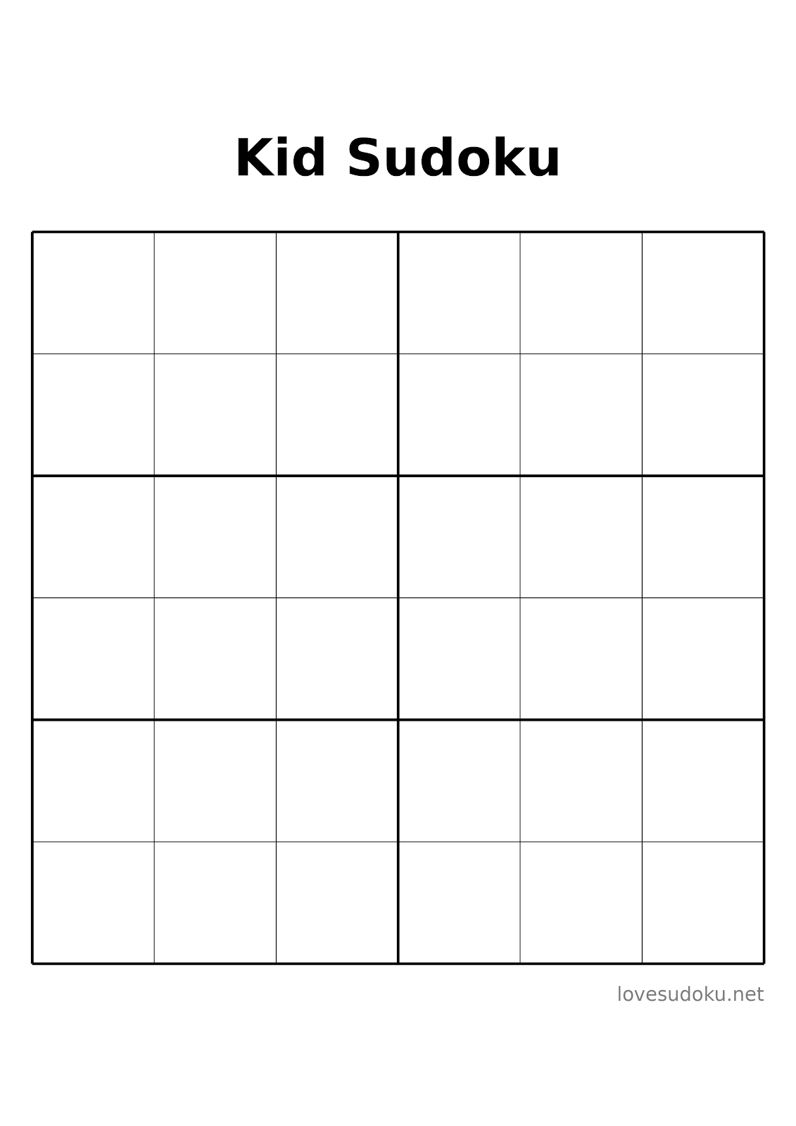 sudoku sheet